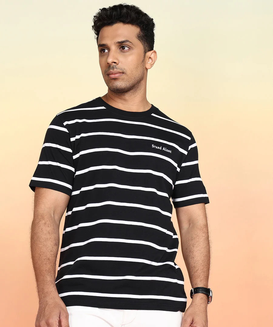 mens striped t shirt