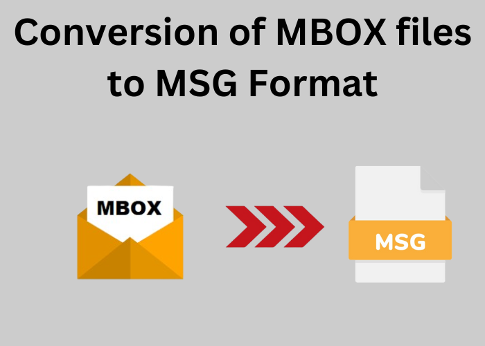 Conversion of MBOX files to MSG Format