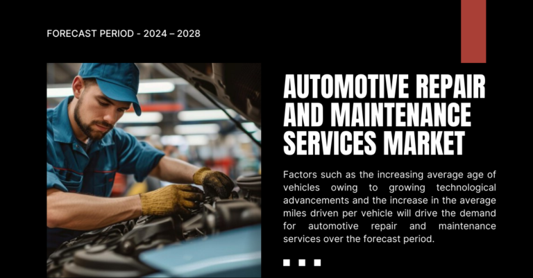 Global Automotive Repair and Maintenance Services Market is projected to grow at a significant CAGR during the forecast period.