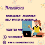 Management assignment help writer in Australia