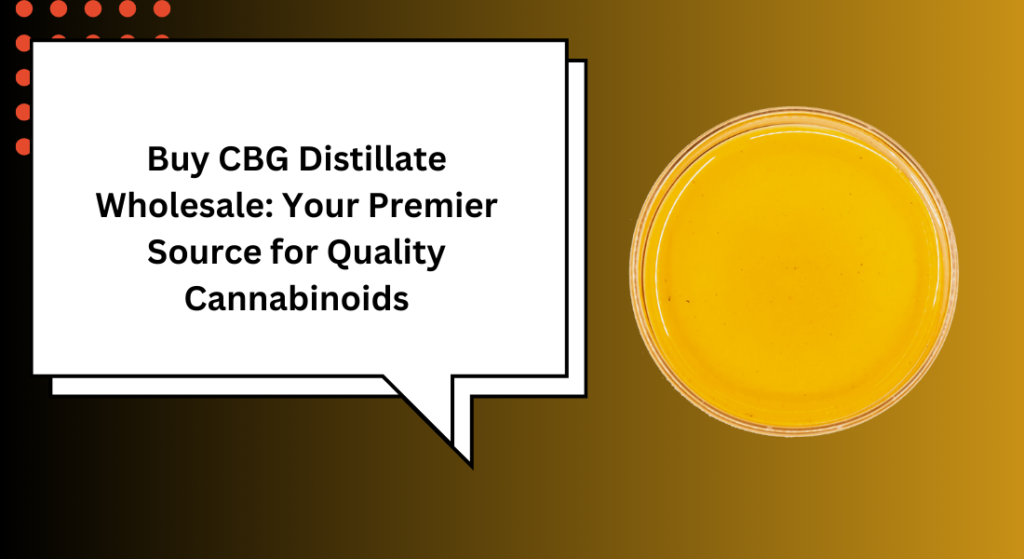 CBG distillate wholesale