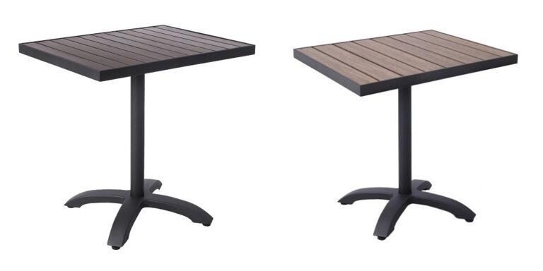 Commercial outdoor dining tables