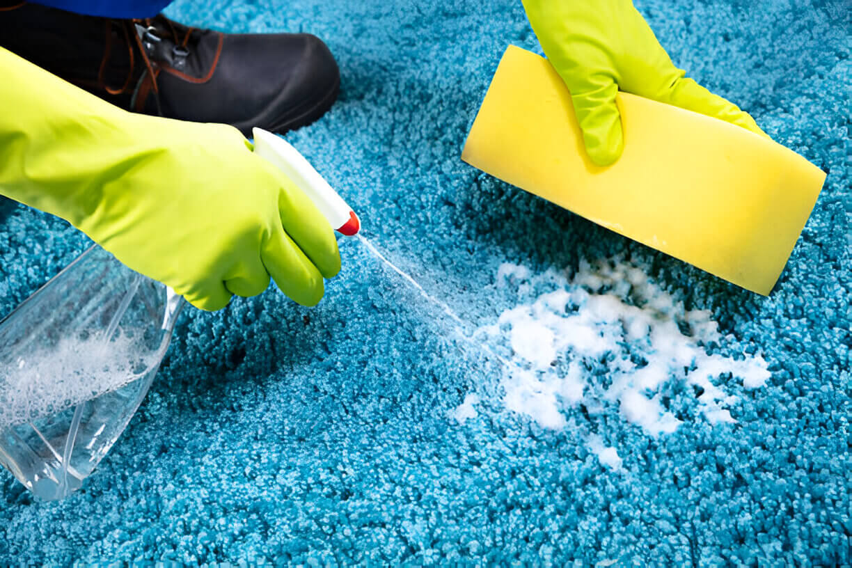 How to Remove Carpet Stains Using Household Ingredients