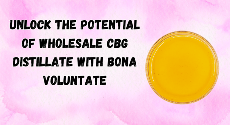 wholesale CBG distillate