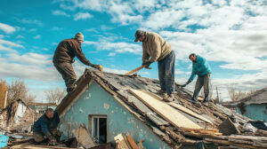 Storm damage repairs