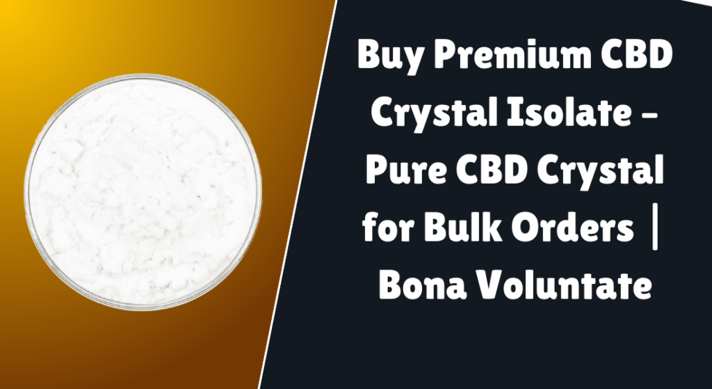 CBD Crystal Isolate