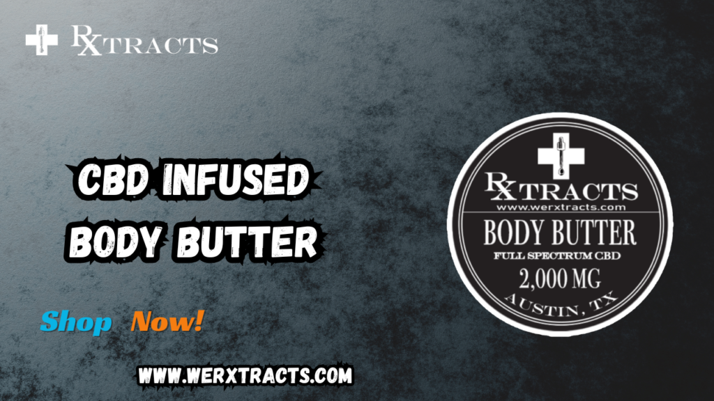 CBD-infused body butter