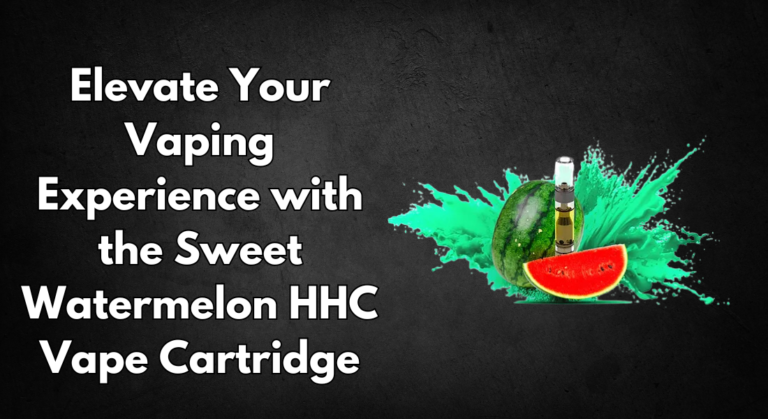 HHC vape cartridges