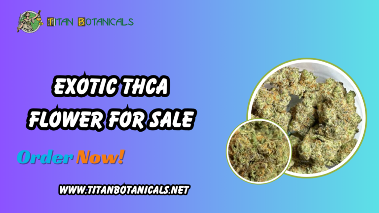 exotic THCa flower for sale