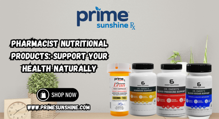 Pharmacist Nutritional Products