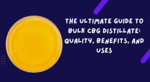 bulk CBG distillate