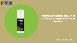 Prime Sunshine Delta 8 Topical Cream for Pain Relief