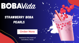 Strawberry Boba Pearls