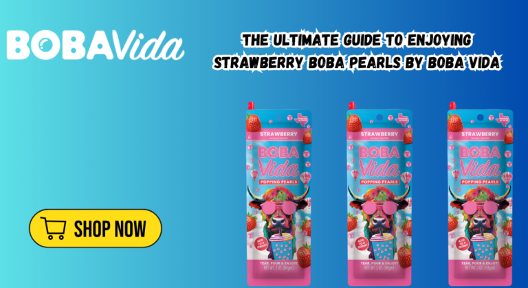 Strawberry Boba Pearls