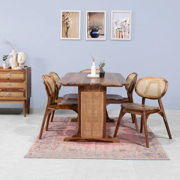 Sheesham Wood 6 Seater Dining Table