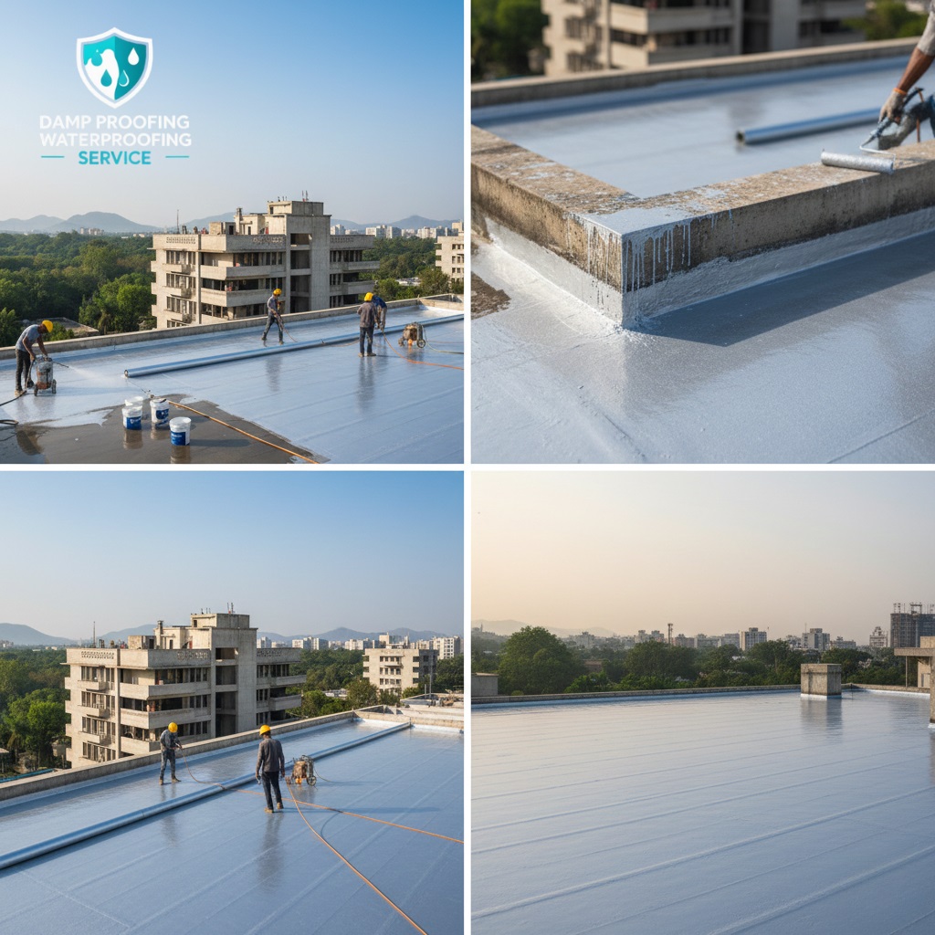 Damp Proofing Waterproofing Service in Chandigarh