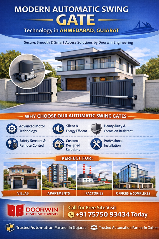 Automatic Swing Gate Doorwin Engineering