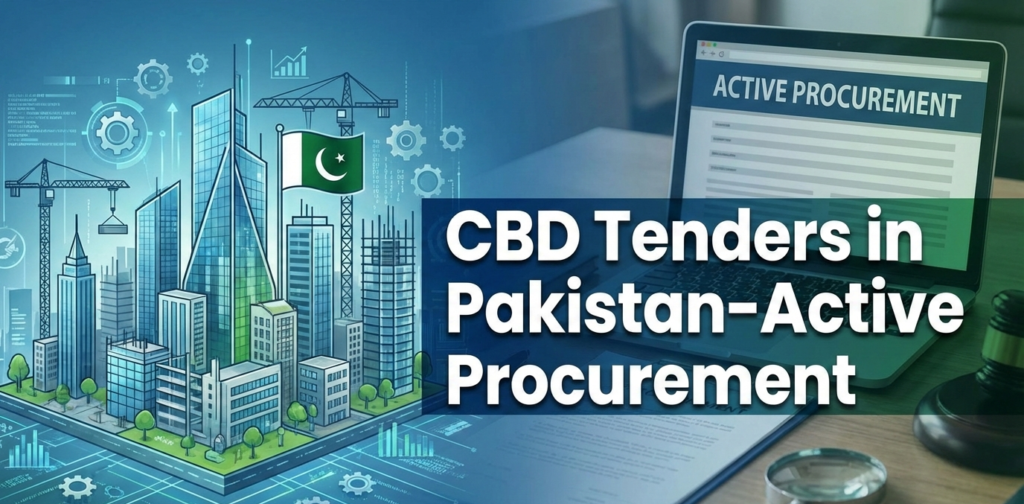 CBD Tenders in Pakistan-Active Procurement