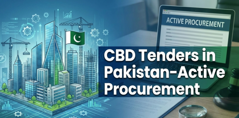 CBD Tenders in Pakistan-Active Procurement