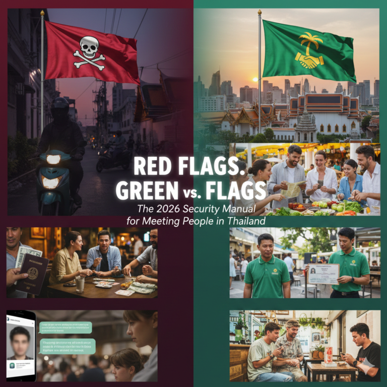 Red Flags vs. Green Flags: The 2026 Security Manual for Meeting People in Thailand