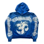 Hellstar Blue Yoga Hoodie Blue
