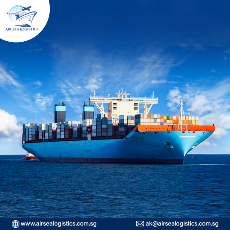 Ocean Freight to Singapore.