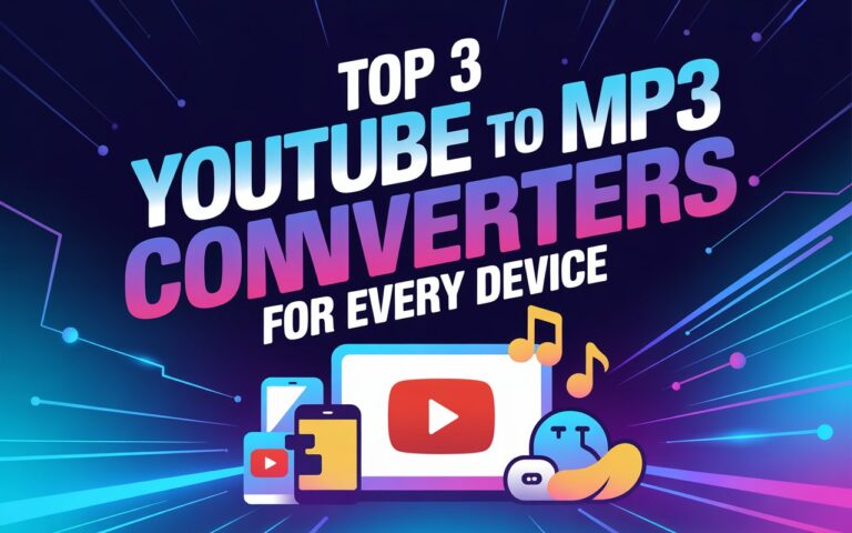 Top 3 YouTube to MP3 Converters