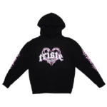 Triste Black Pullover Hoodie