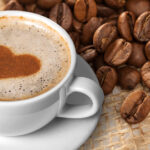 Cafes,And,Restaurants.,A,Mug,Of,Black,Coffee,With,Foam