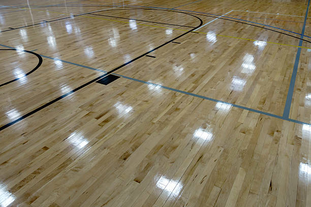 gymnasium floor refinishing