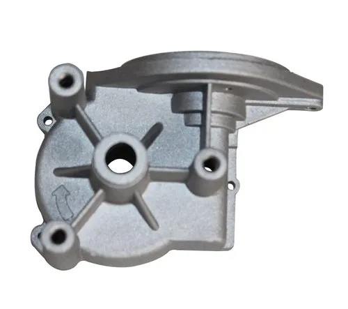 High pressure aluminium die casting automotive component with precision engineered housing structure