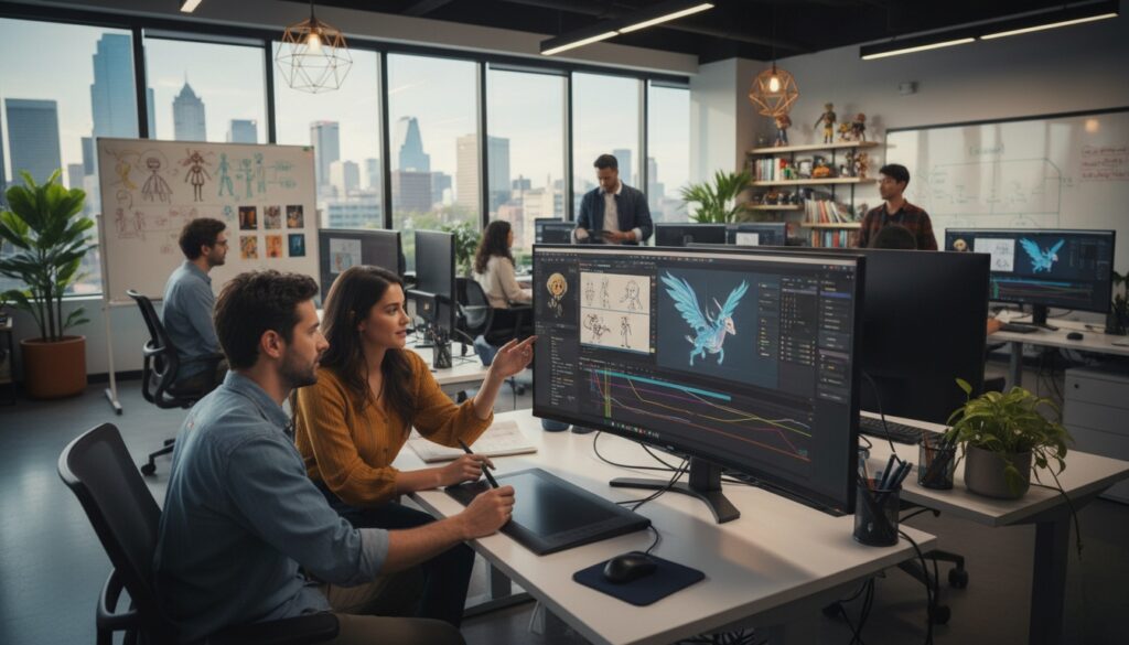 Animation studios in Dallas