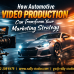Automotive video production in action