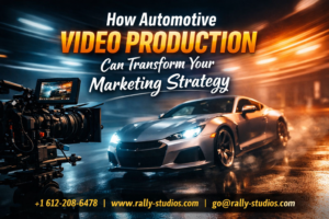 Automotive video production in action