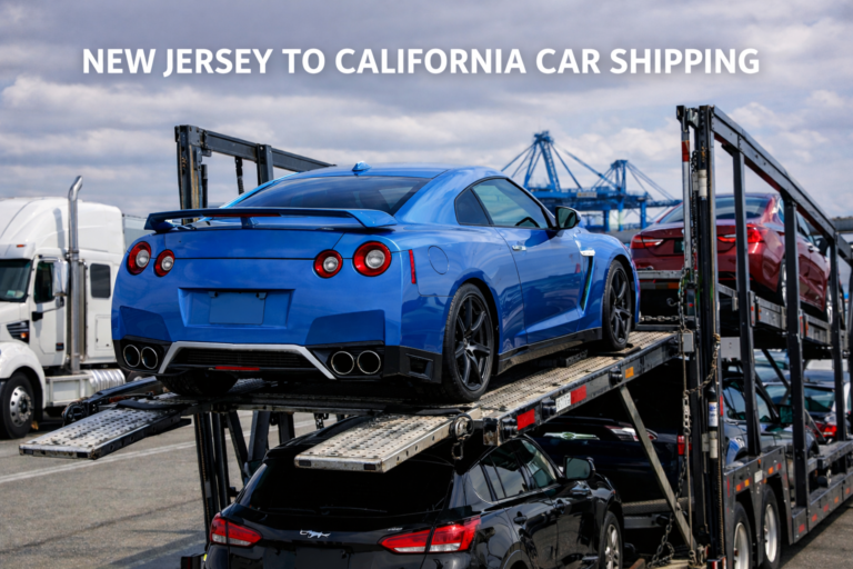 new jersey to california car shipping