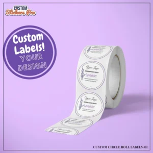 Custom Circle Roll Labels