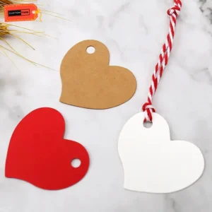 Custom Heart Tags