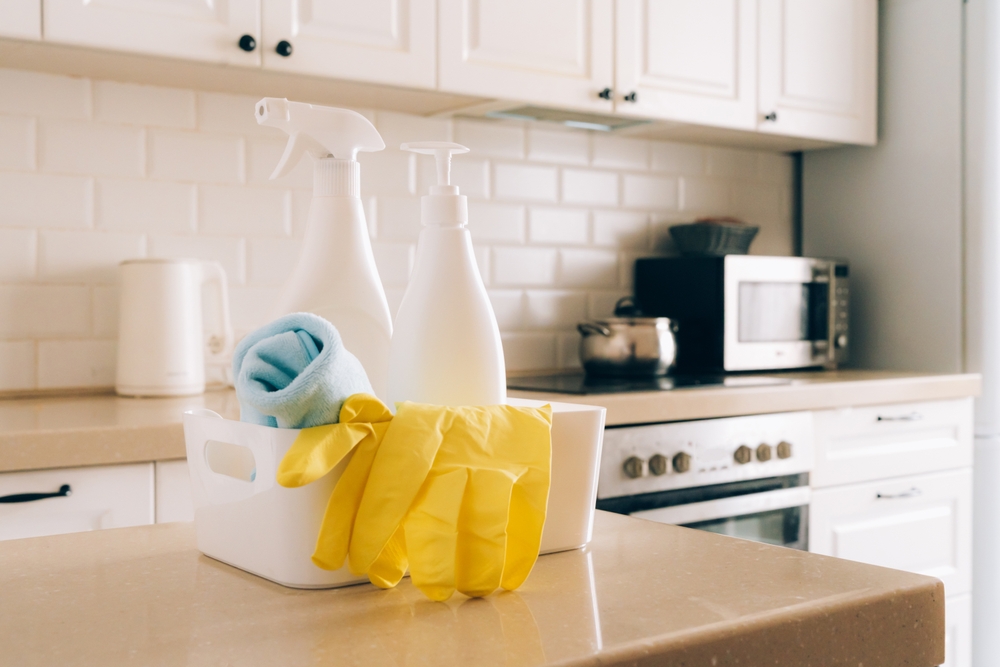 kitchen cleaning