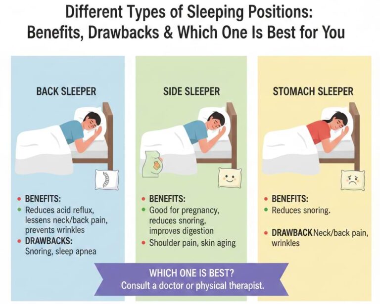 Types Of Sleeping Positions