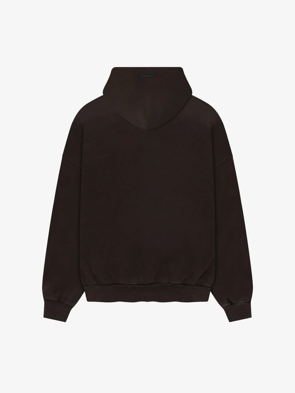 Fear of God Is Love Hoodie Brown