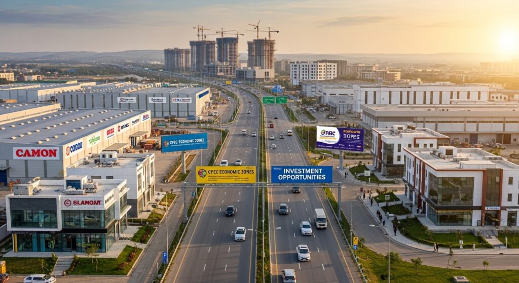 Investment Opportunities Around Motorways and CPEC Economic Zones in Pakistan