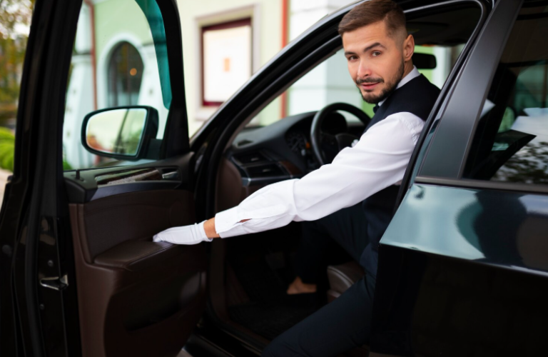 mercedes v class hire with driver