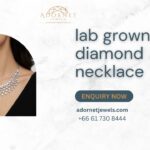 lab grown diamond necklace for women