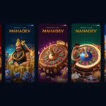 give me 5 best and unquie images for _mahadev book_ remind mahadev book is online gaming betting platform like casino, spin games and more betting games. create images follow these instructions