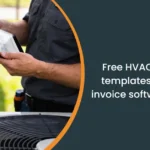 hvac invoice template banner