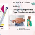 Mounjaro 10mg Tirzepatide weekly injection pen for blood sugar control and weight management