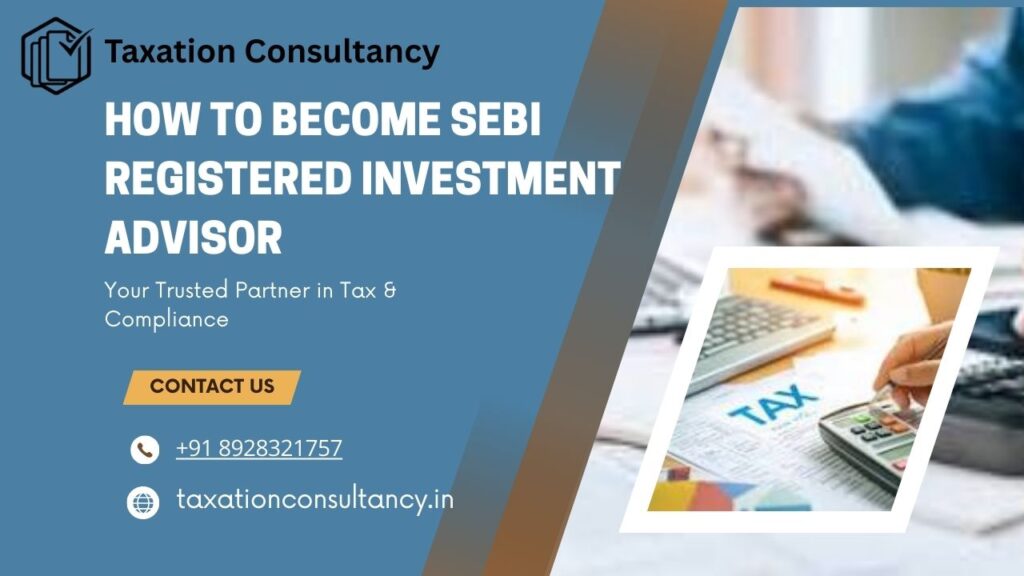 sebi registered advisory