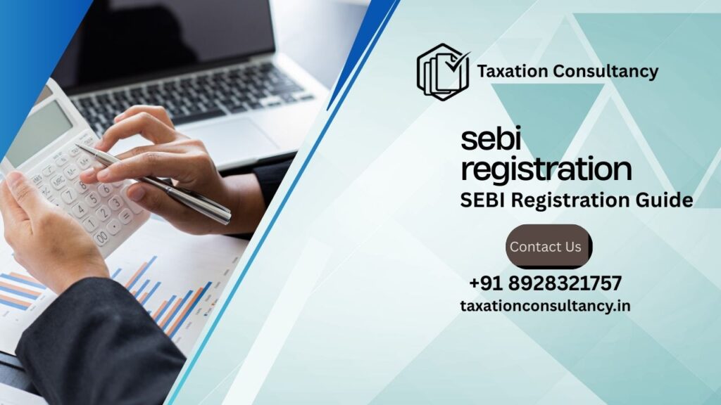 how to get sebi registered