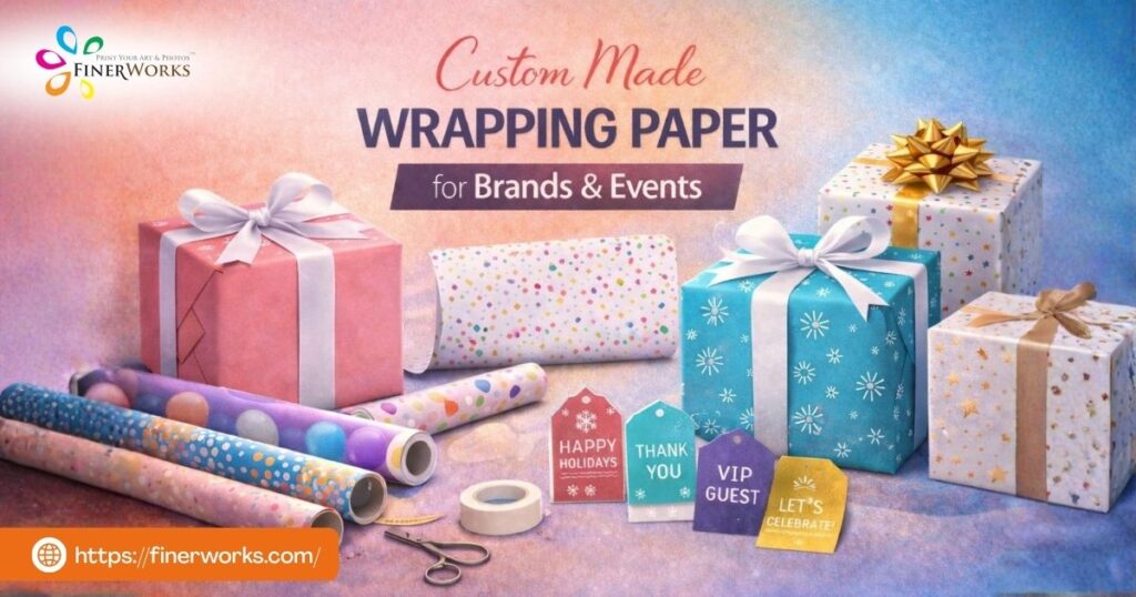 Custom Made Wrapping Paper for Brands & Events