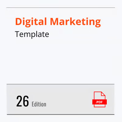 digital marketing plan template